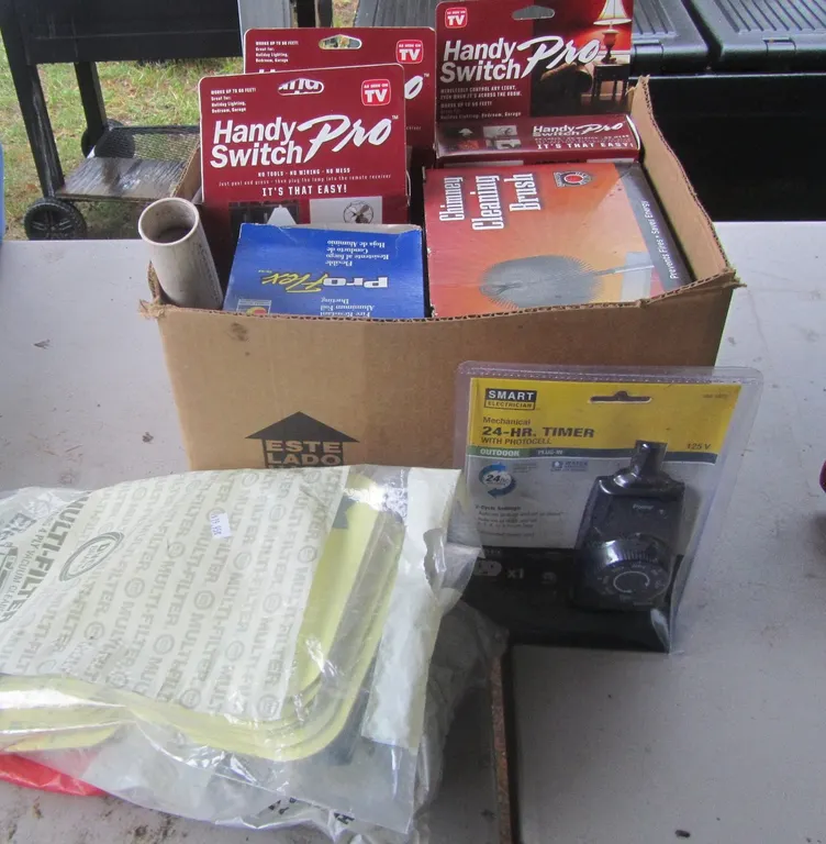 Vacuum Parts, Timer, And More