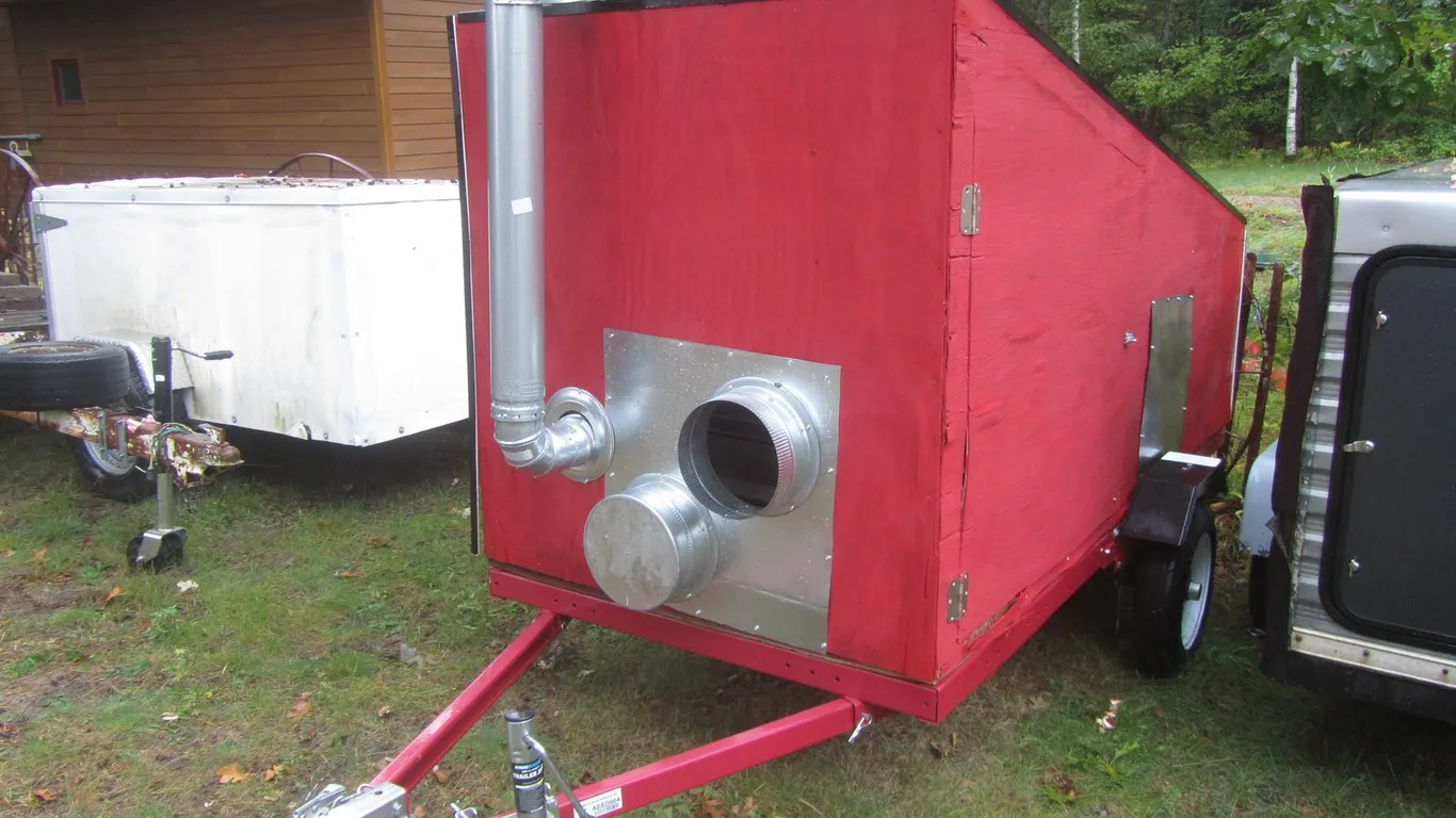 Temporary Furnace Trailer