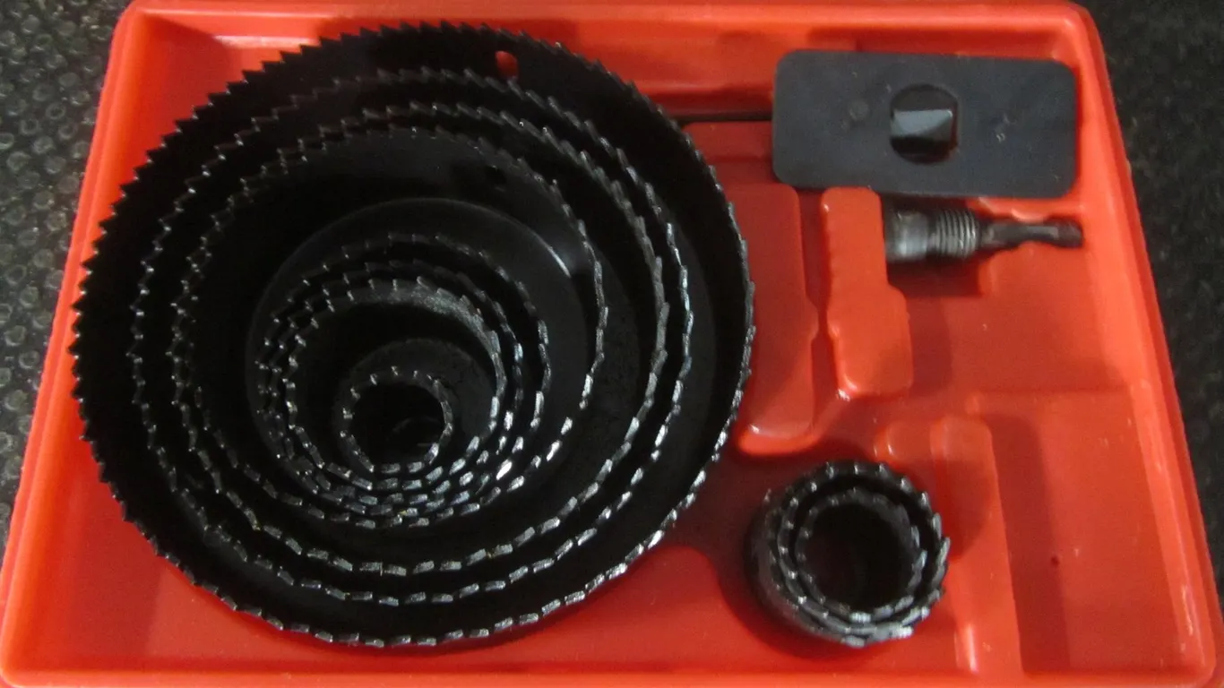 Grip Hole Saw Bit Set