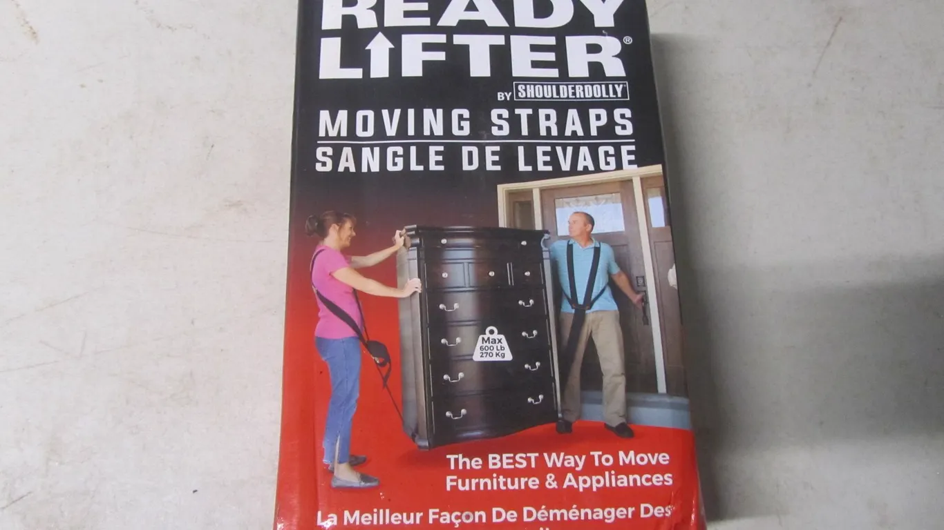 Ready Lifter By Shoulderdolly Moving Straps Set