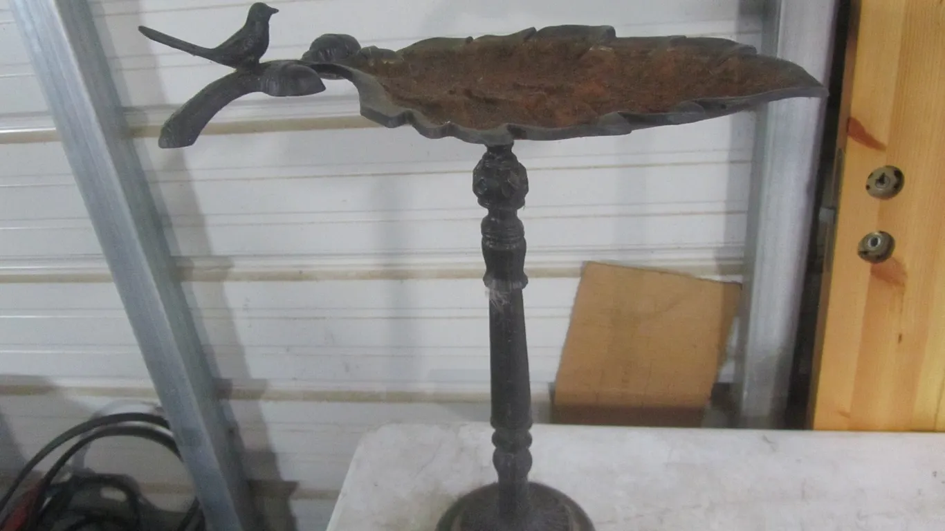 Cast Iron Bird Bath