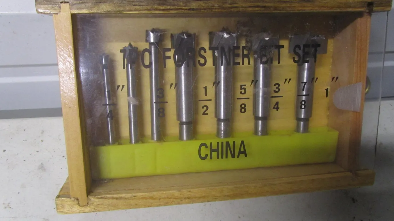 7pc. Forstner Bit Set
