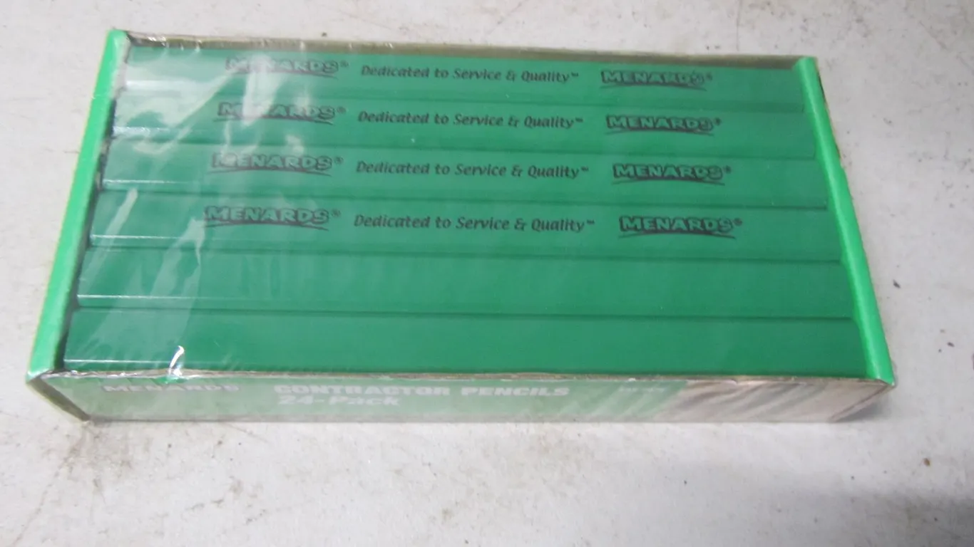 Pack Of (24) Menards Contractor Pencils