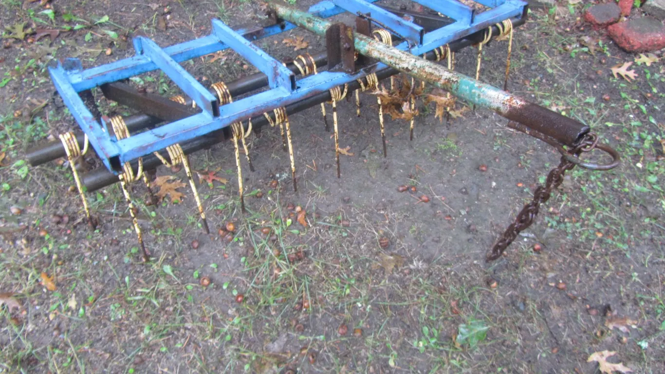 Spring Tine Grass Harrow