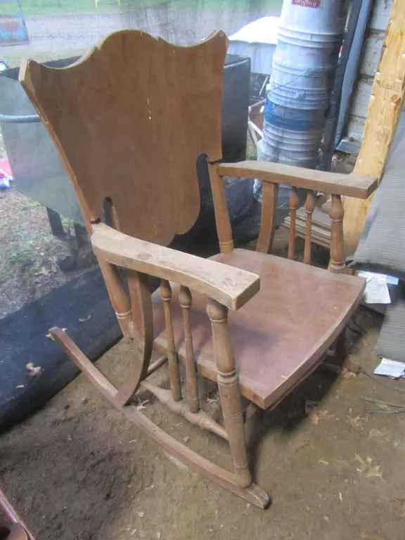 Wood Rocking Chair