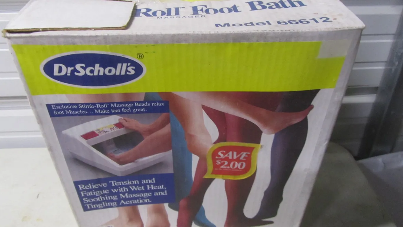 Dr. Scholl's Stimu-Roll Foot Bath
