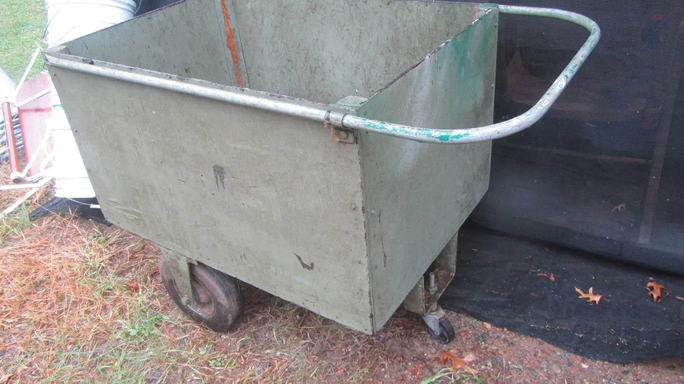 Wood Utility Cart