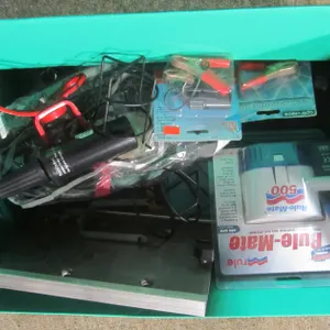 Box Of Assorted Hardware And More