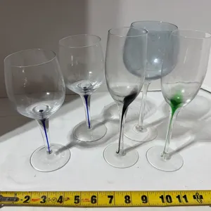 Lot of various stemware