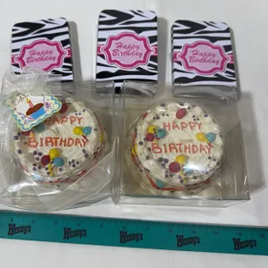 Lot of birthday items.