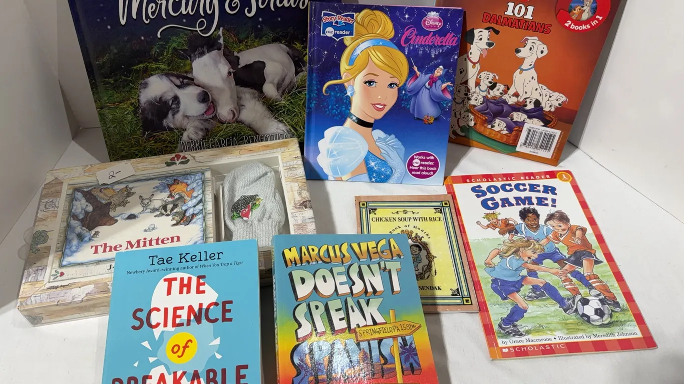 Collection of kids books
