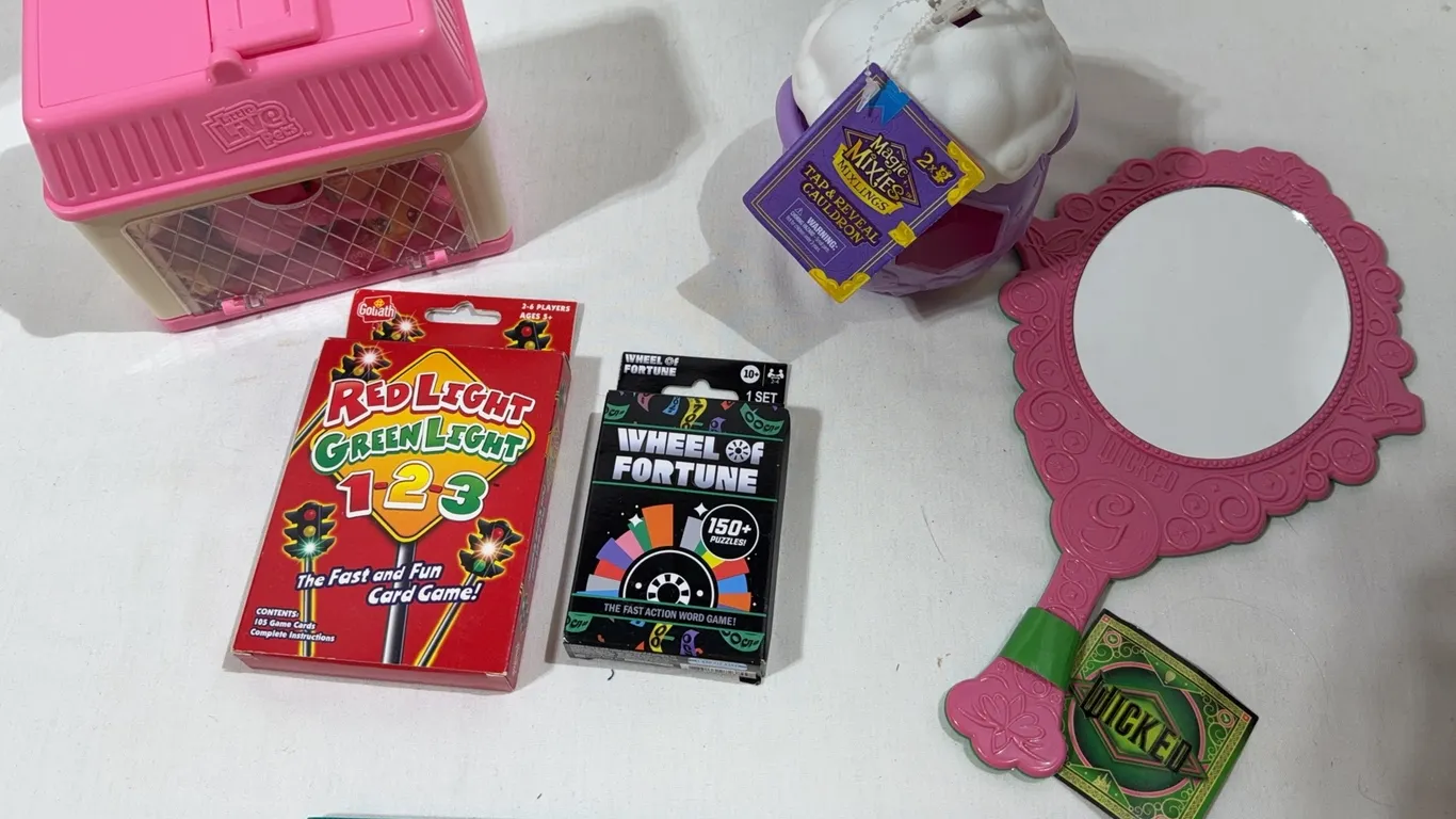 Lot of toys and games