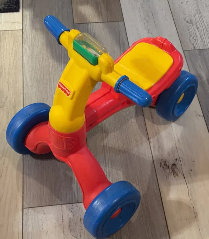 Fisher-Price Bright Beginnings Ready Steady Ride-On Trike