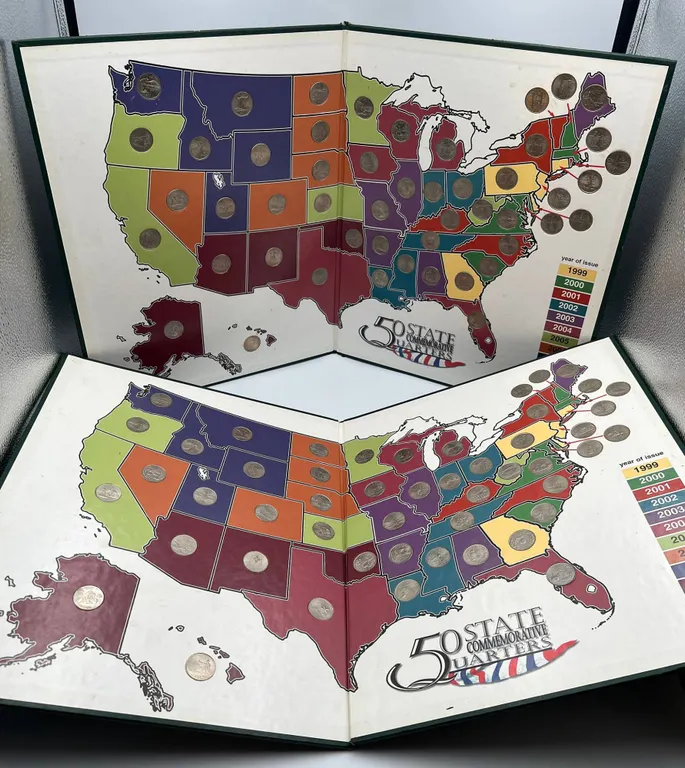 50 State Quarters Album Littleton Co.
