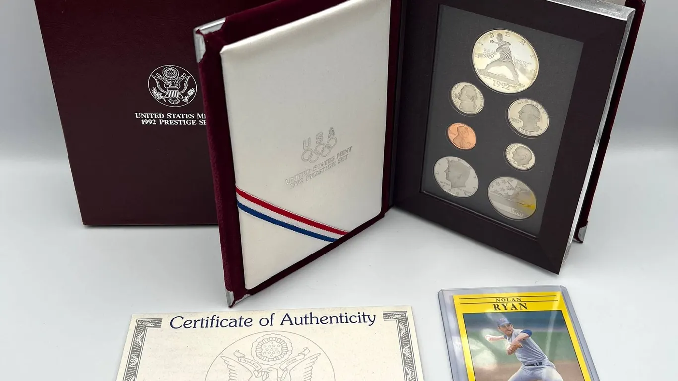 1992 U.S. Mint Olympic Prestige Coin Set