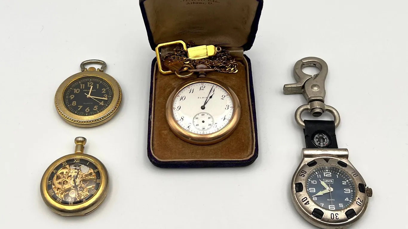 Pocket Watches, Quartz & Mechanical