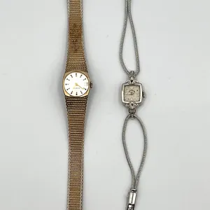 2 Ladies' Watches: 14K Hamilton & Longines