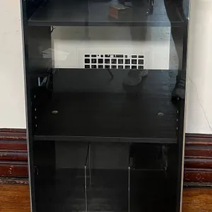 Kenwood Wood & Glass Audio Equipment Cabinet