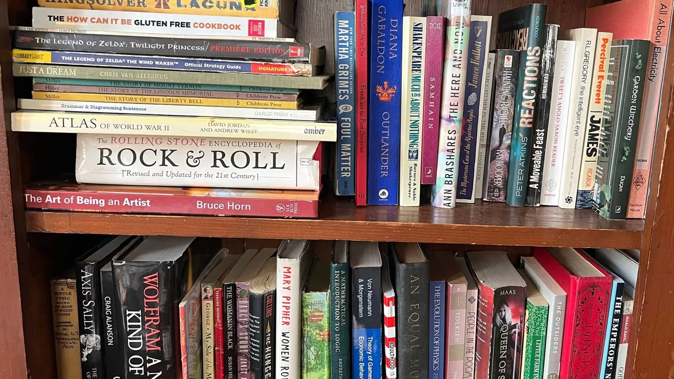 Large Assorted Hardcover & Paperback Books