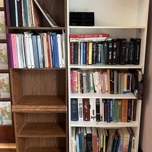 Books & Bookcases, Mixed Titles, Assorted Sizes