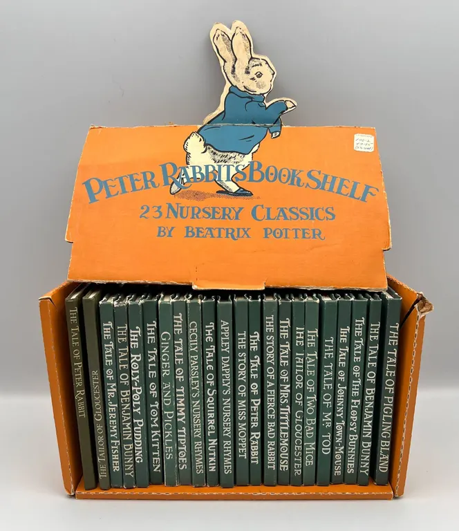 Peter Rabbit's Bookshelf 23 Beatrix Potter