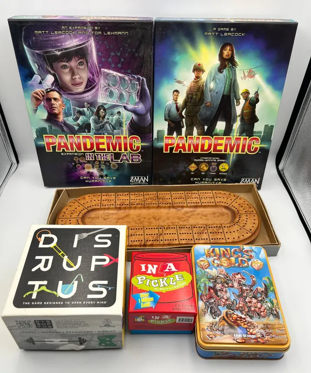 Board Game Lot: Pandemic, King's Gold, More