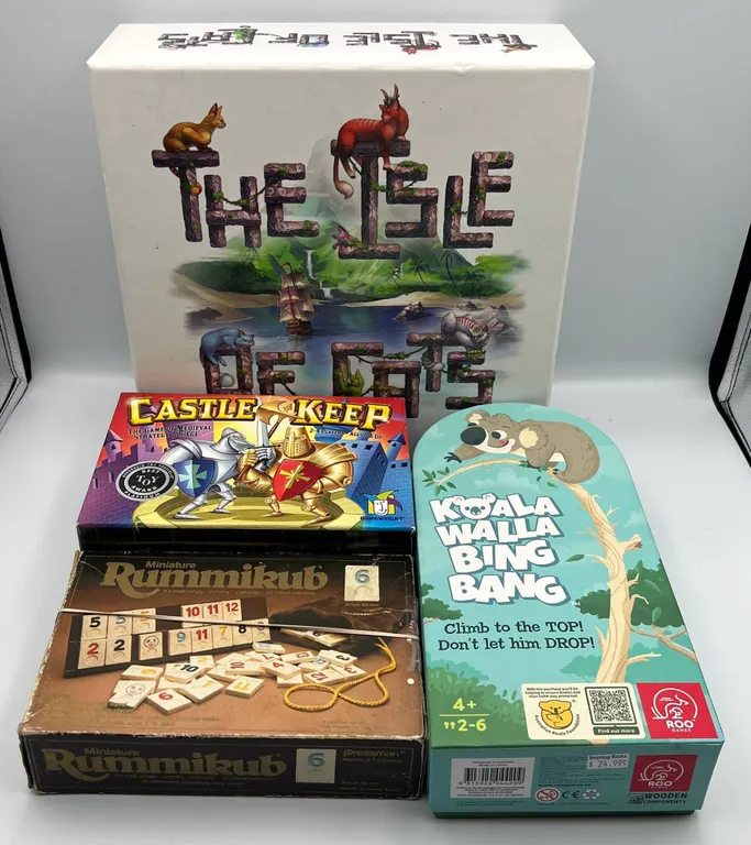 Board Game Lot: Isle of Cats & More