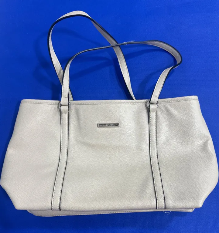 Dana Buchman Tote Handbag with Dual Straps and Metallic Finish