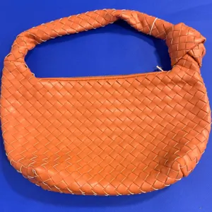 Women's Woven Shoulder Bag by A New Day in Orange Tone