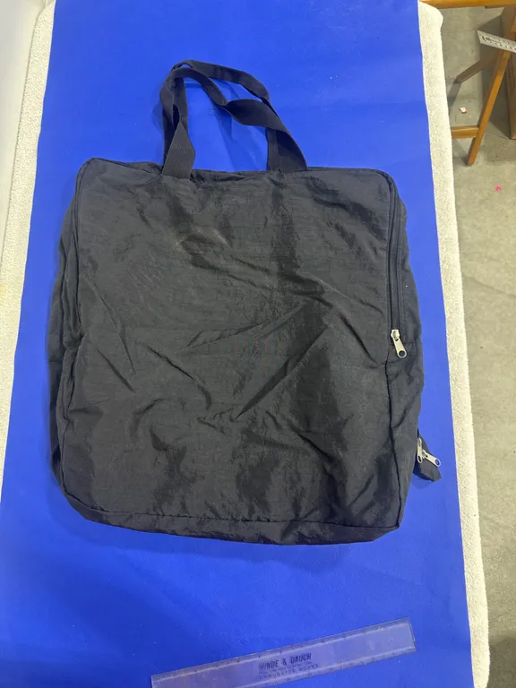 Black Travelon Tote Bag with Dual Handles and Zippered Compartments