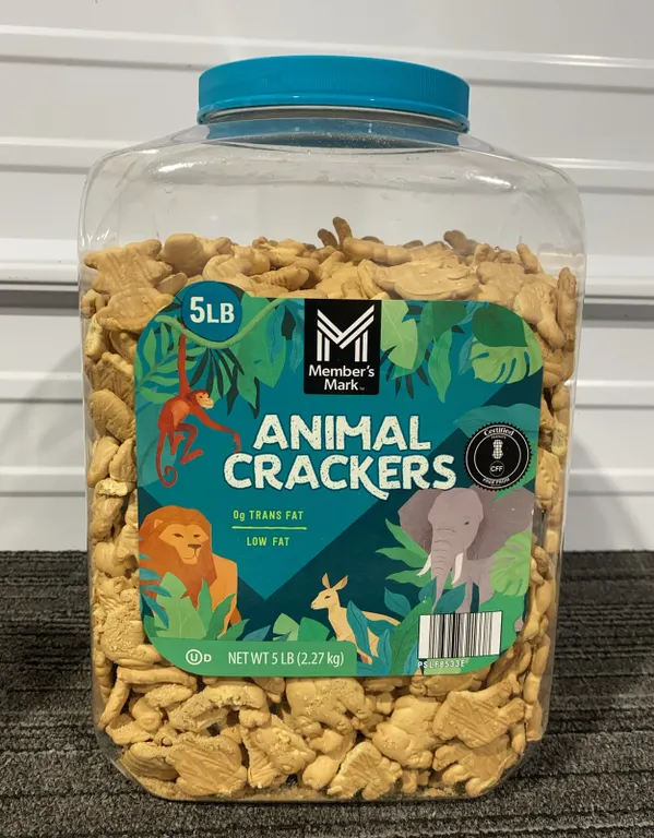 *NEW* Member's Mark Animal Crackers 5 lb - Best By: 3/2027