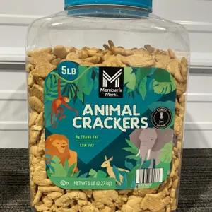 *NEW* Member's Mark Animal Crackers 5 lb - Best By: 3/2027