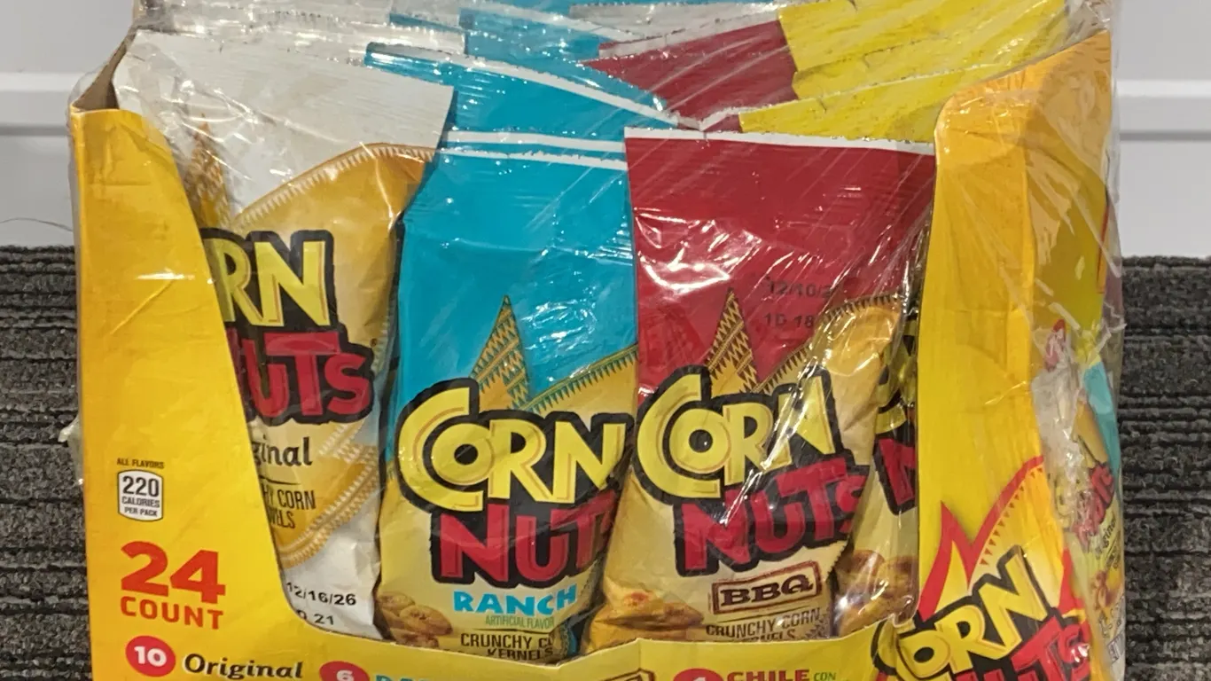 *NEW* Corn Nuts Crunchy Corn Snacks, Variety Pack, 24 Packs - Best By: 12/2026