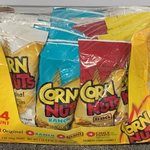 *NEW* Corn Nuts Crunchy Corn Snacks, Variety Pack, 24 Packs - Best By: 12/2026