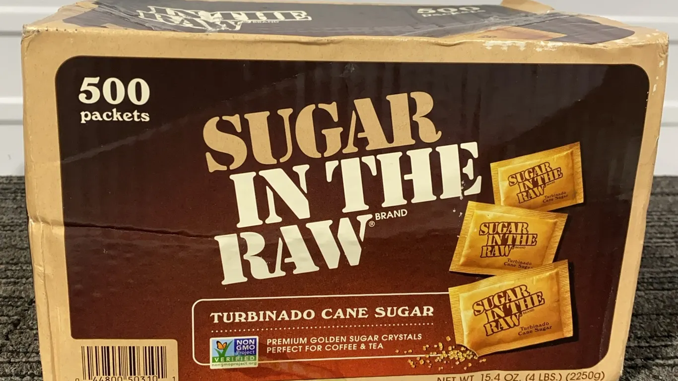 *NEW* Sugar in the Raw Turbinado Cane Sugar Packets, 500 Ct - Best By: 2/2031