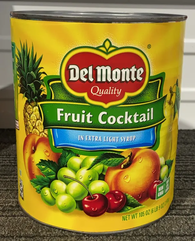 *NEW* Del Monte Lite Fruit Cocktail in Extra Light Syrup, 6 lb 9 oz - Best By: 9/2027