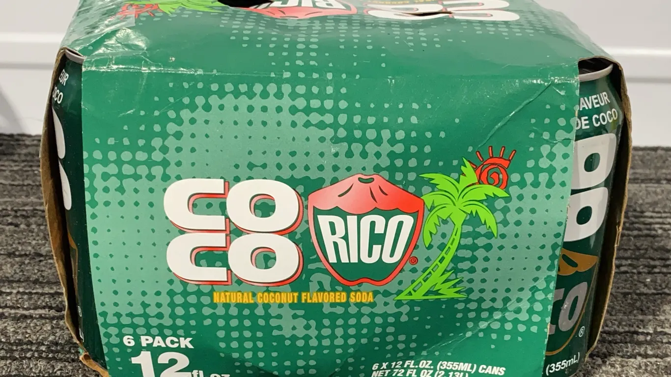*NEW* Coco Rico Coconut Soda (Pack of 6),12 fl oz - Best By: Unknown