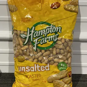 *NEW* Hampton Farms Unsalted In-Shell Peanuts, 5 lbs. - Best By: No Visible Date