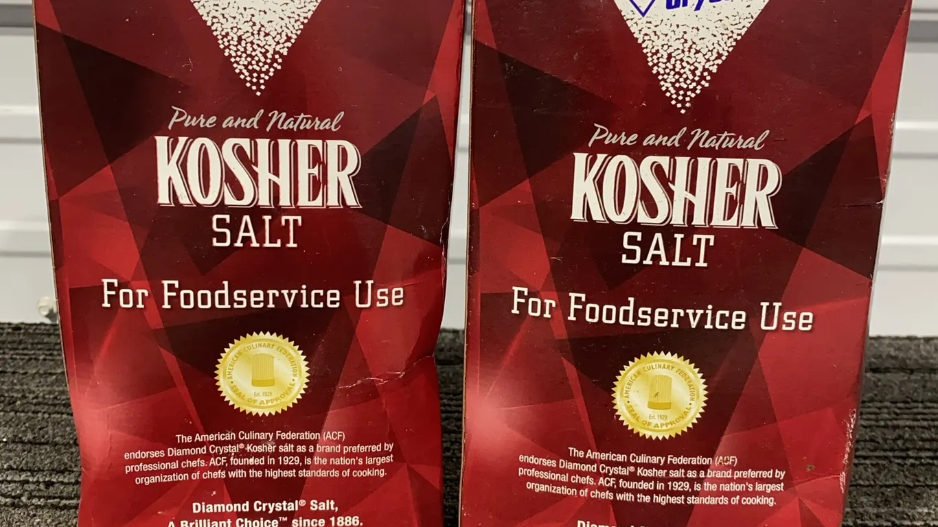 *NEW* Diamond Crystal Pure & Natural Kosher Salt - Best By 3 Years After Opening