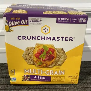 *NEW* Crunchmaster Multi-Grain 4 Seed Cracker, 2/10 oz Bags - Best By: 3/2027