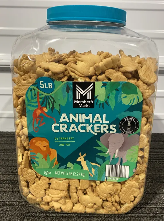 *NEW* Member's Mark Animal Crackers, 5 lb - Best By: 3/2027
