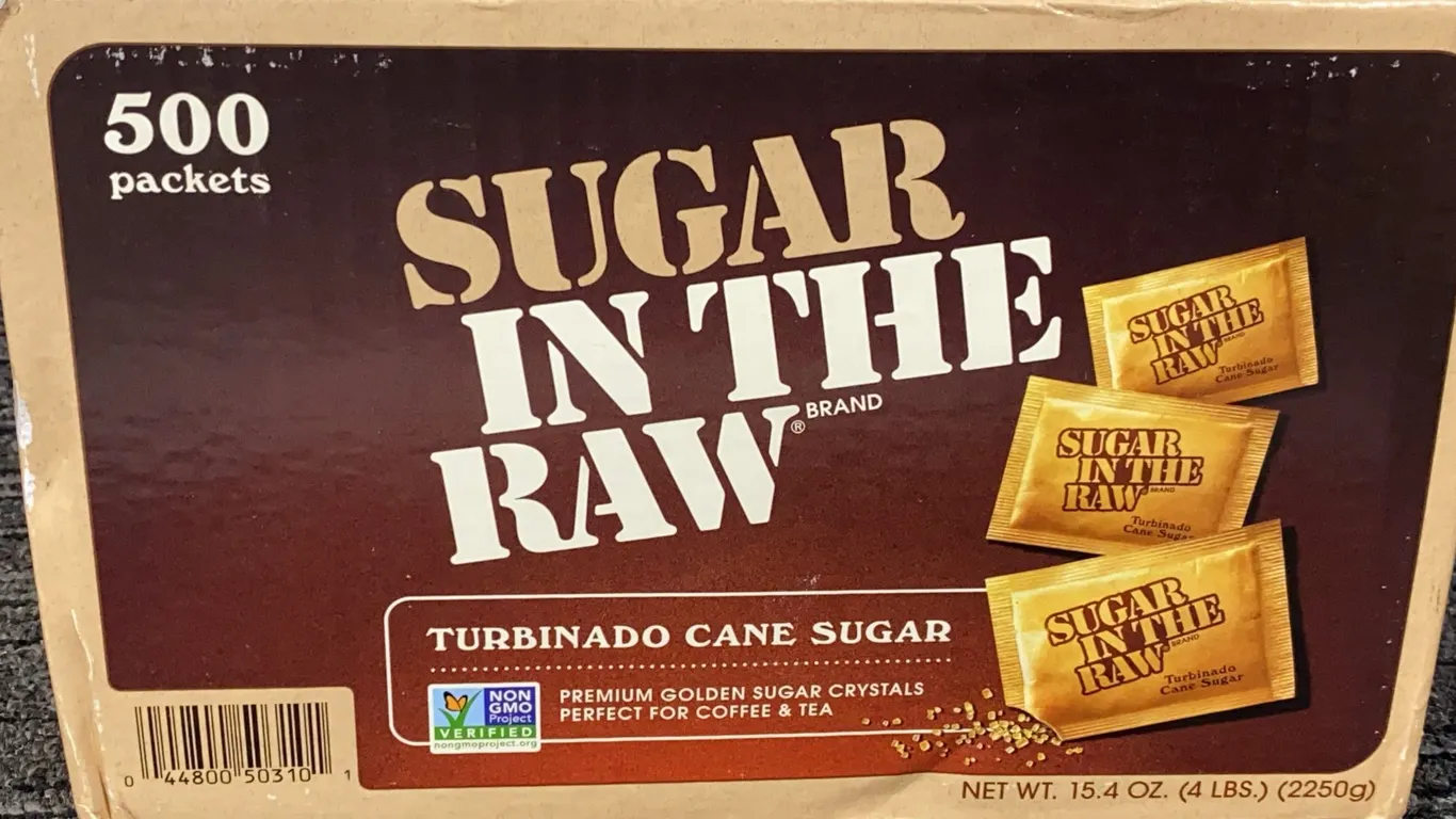 *NEW* Sugar in the Raw Turbinado Cane Sugar Packets, 500 Ct - Best By: 2/2031
