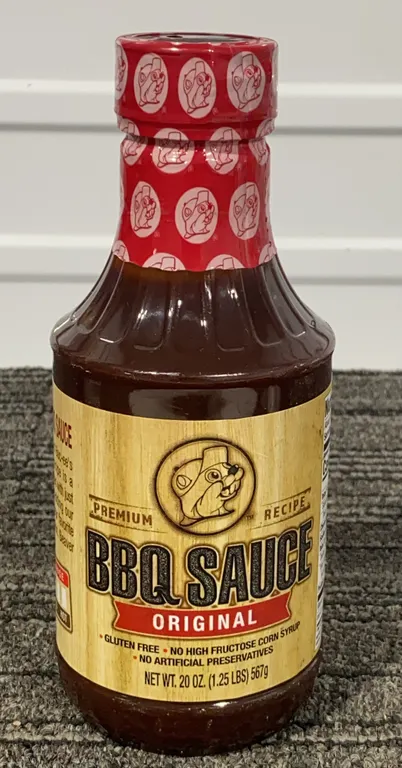 *NEW* Buc-ee's Original Premium Recipe BBQ Sauce, 20 oz - Best By: 12/2027