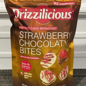 *NEW* Drizzilicious Strawberry Chocolatey Drizzled Mini Rice Cakes - Best By: 1/2027