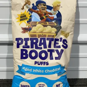 *NEW* Pirate's Booty Puffs, Aged White Cheddar - Best By: 1/2027