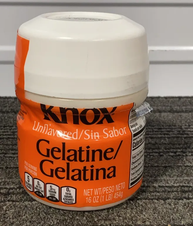*NEW* Knox Unflavored Gelatin Mix (Bulk) Container, 16 oz - Best By: 4/2028