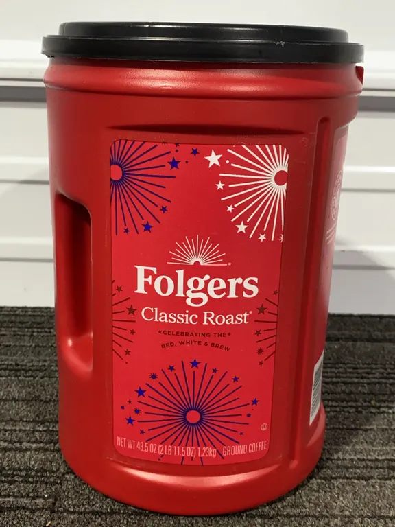 *NEW* Folgers Classic Roast Ground Coffee, 43.5 oz - Best By: 8/2027