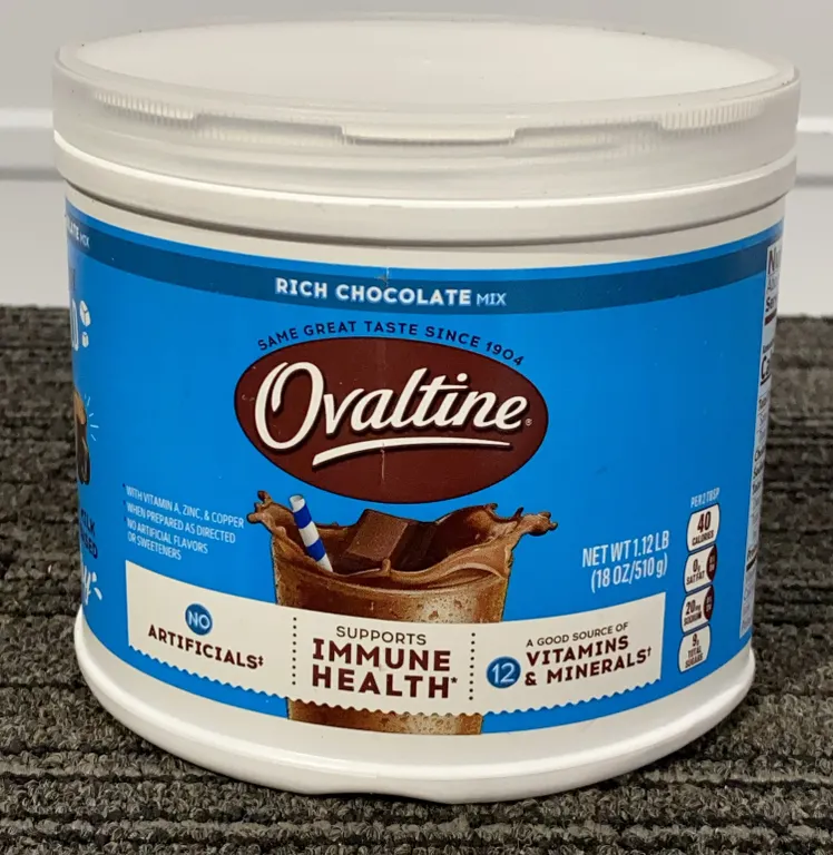 *NEW* Ovaltine Rich Chocolate Mix, 18 oz - Best By: 11/2027