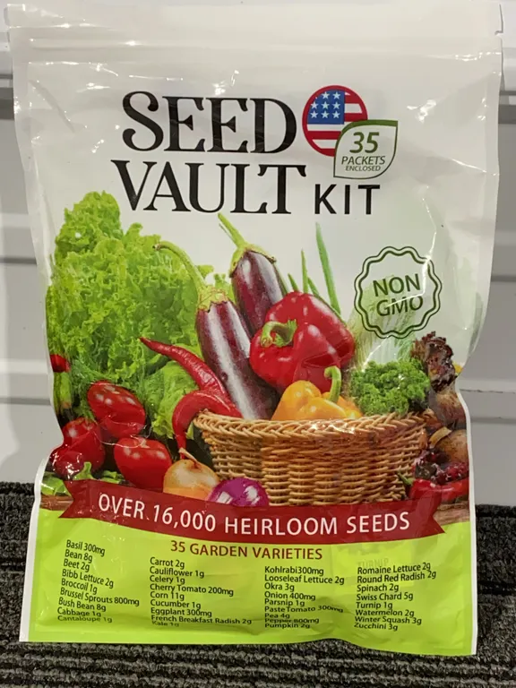 *NEW* Gardeners Basics Survival Seed Vault Kit