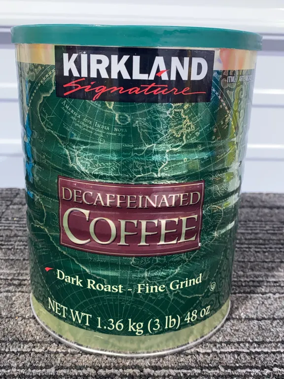 *NEW* Kirkland Signature Decaffeinated Coffee, Dark Roast, Fine Grind, 3 lb - Best By: 6/2028